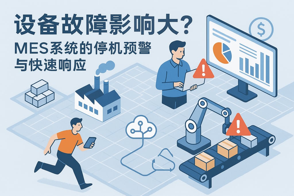 设备故障影响大？MES系统的停机预警与快速响应  